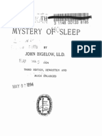 John Bigelow THE MYSTERY OF SLEEP New York 1905