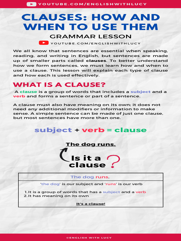 Clauses | PDF