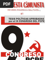 Propuesta Comunista, nº 61, julio 2011