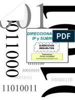 Direccionamiento Ip y Subredes Ejercicios