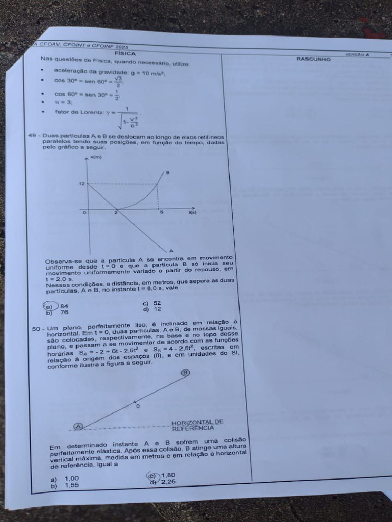 afa 2025 fisica PDF