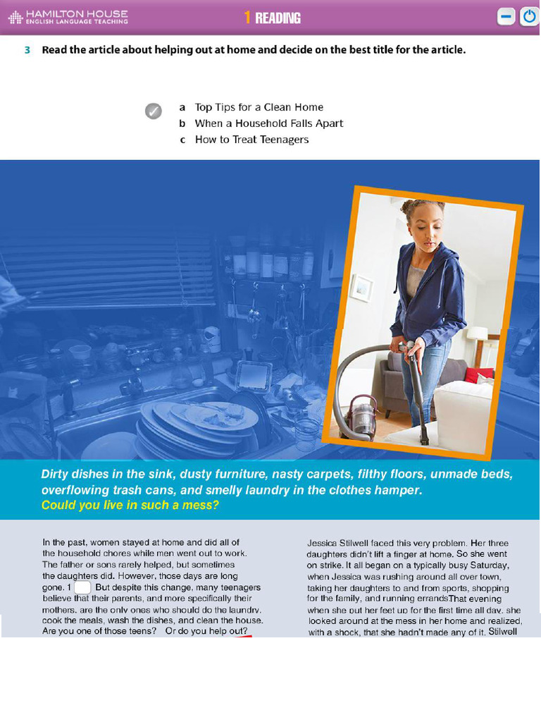 Household Chores | PDF