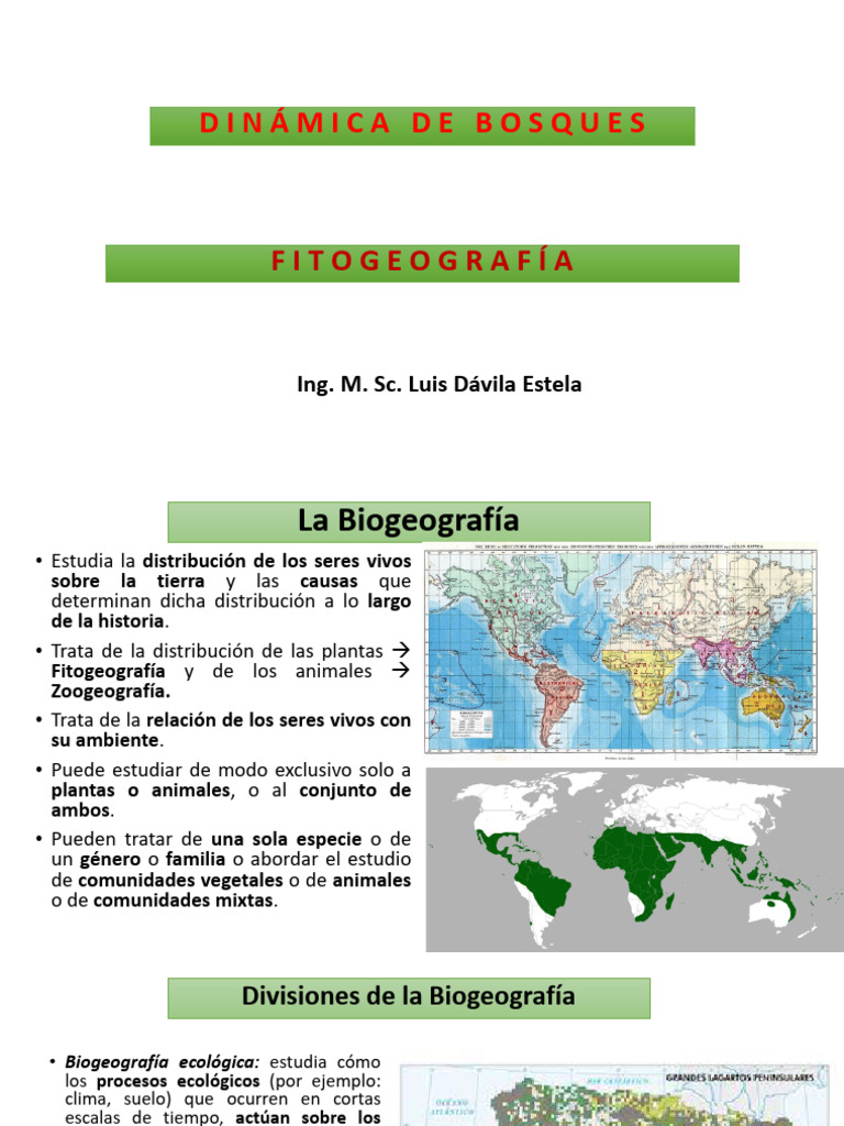 Ejemplos De Biogeografía ¿Qué Son Las REGIONES BIOGEOGRÁFICAS?