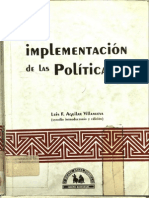 Antología 4. La Implementación de Las Política Públicas