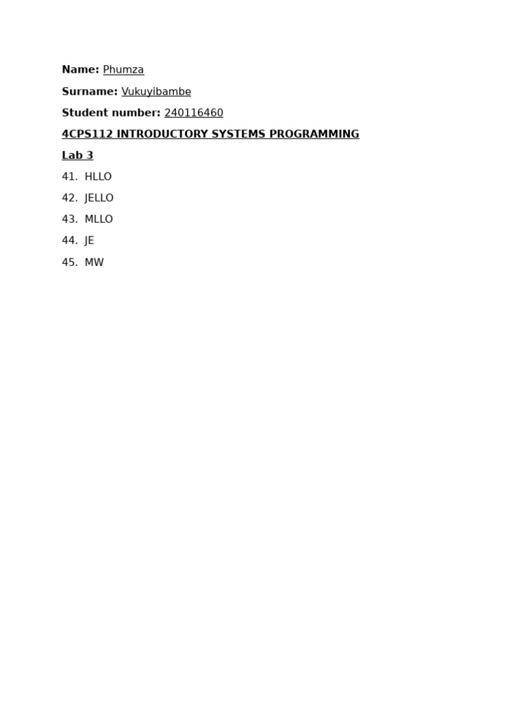 Lab 3a | PDF