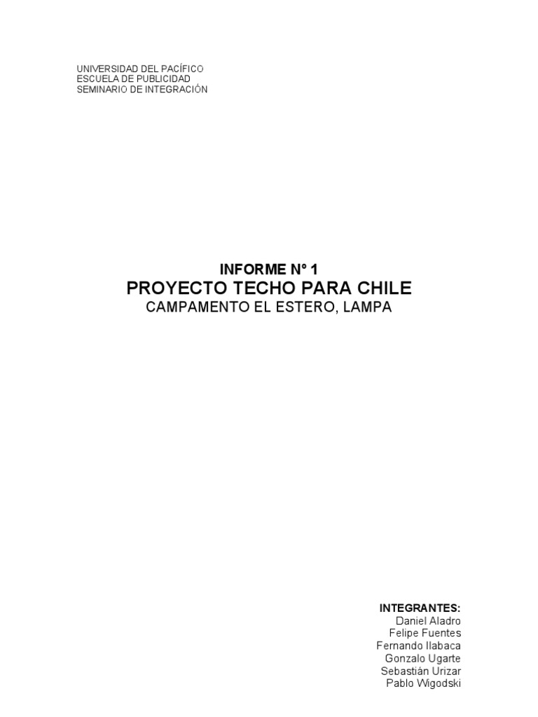 El Estero Lampa PDF Etnografía Vejez