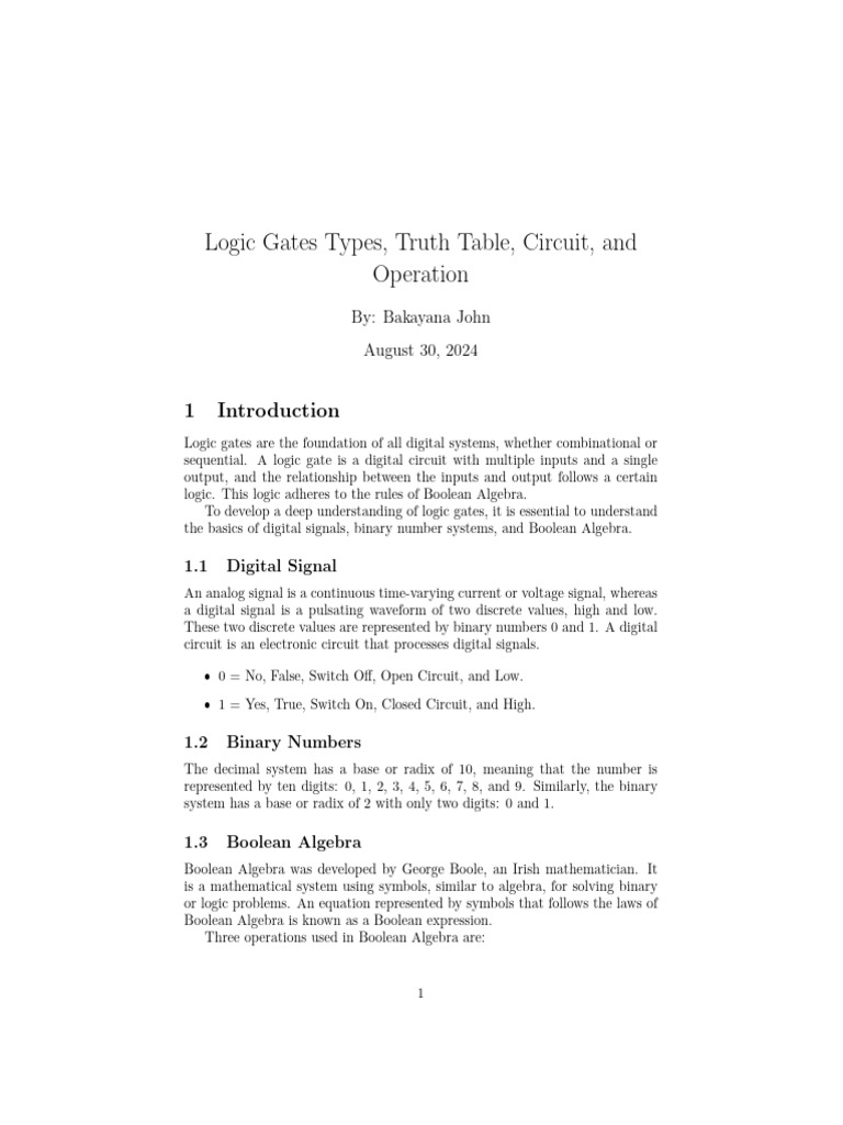 Digital Electronics Notes 2 | PDF