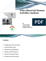 3D Human Activity Analysis Using Video