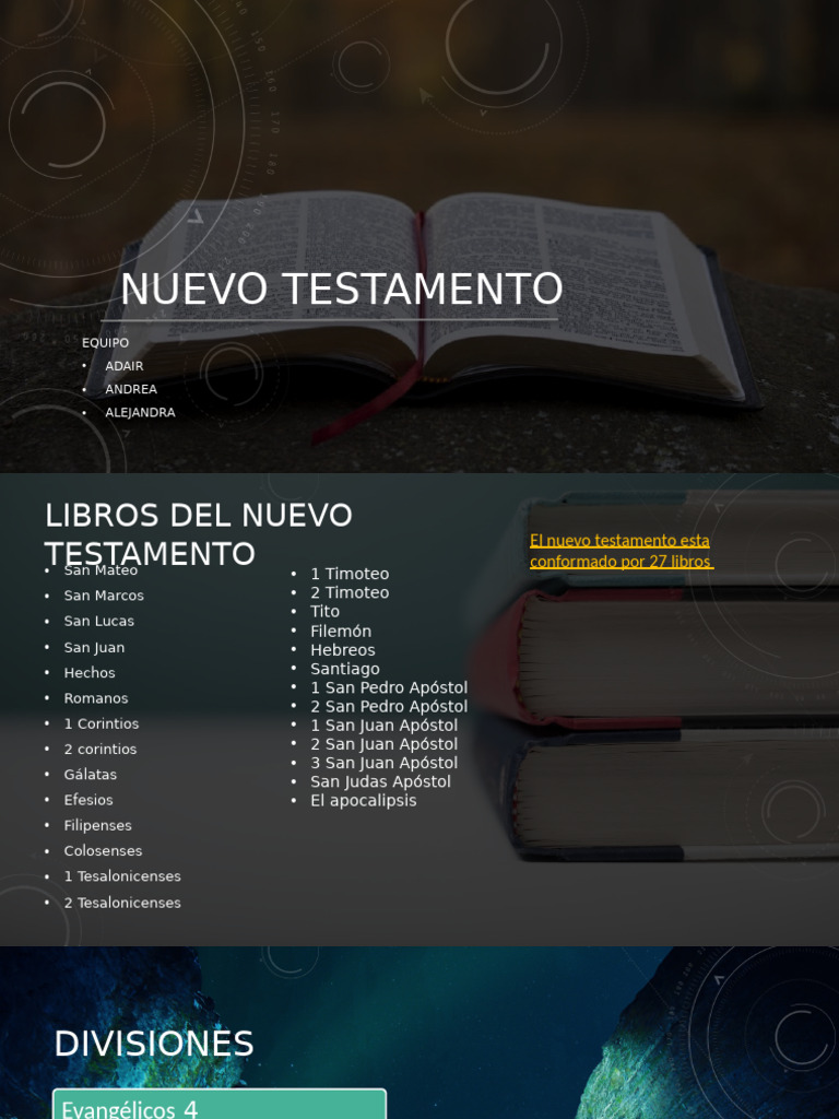 Nuevo Testamento | PDF