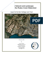 Rodeo Creek Watershed Report Part 1