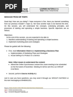 MELC Entrepreneurship GRADE 12 | PDF | Entrepreneurship | Market ...