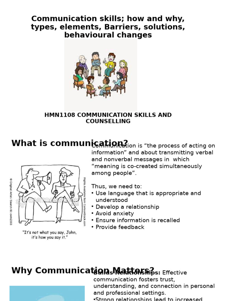 Communication Skills 1 Pdf