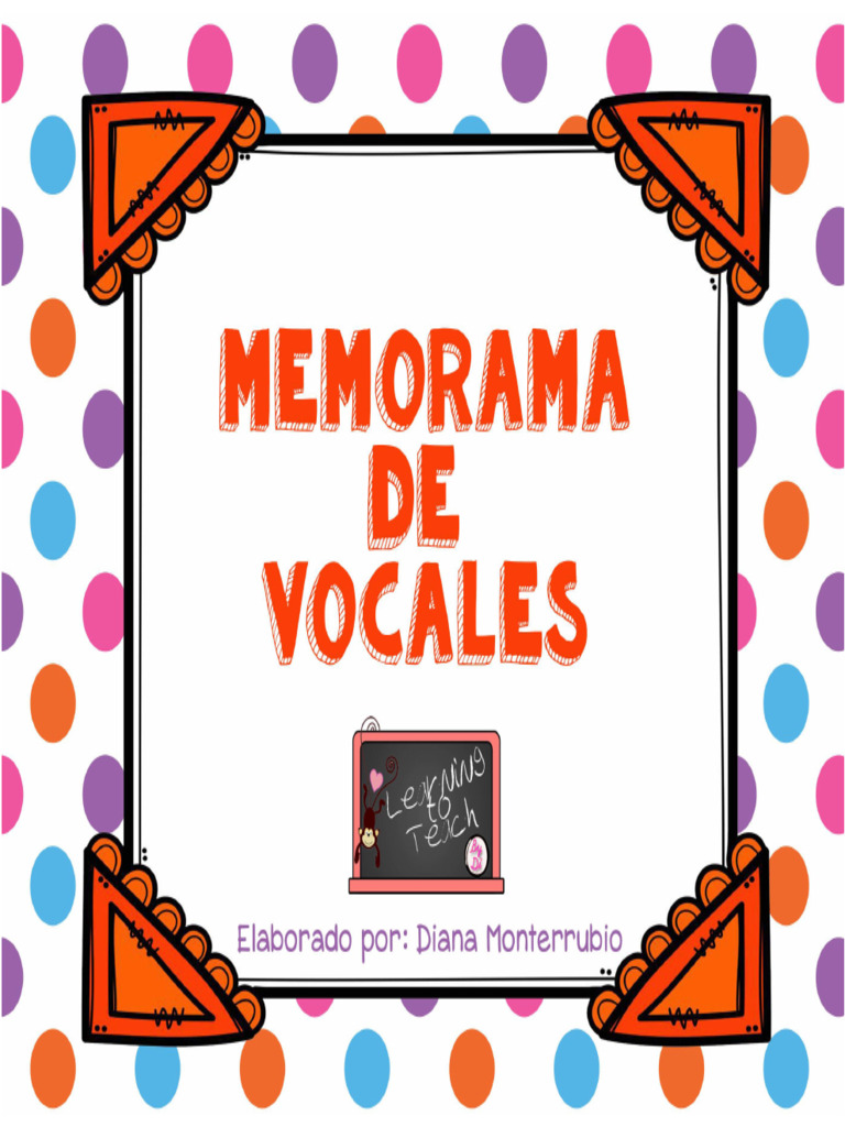Memorama de Vocales | PDF