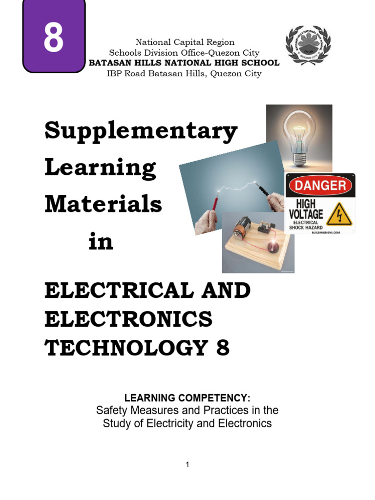 SLeM 2 Electl. Electronics Tech - OHS - Escandor - 8 STE Revalidated | PDF