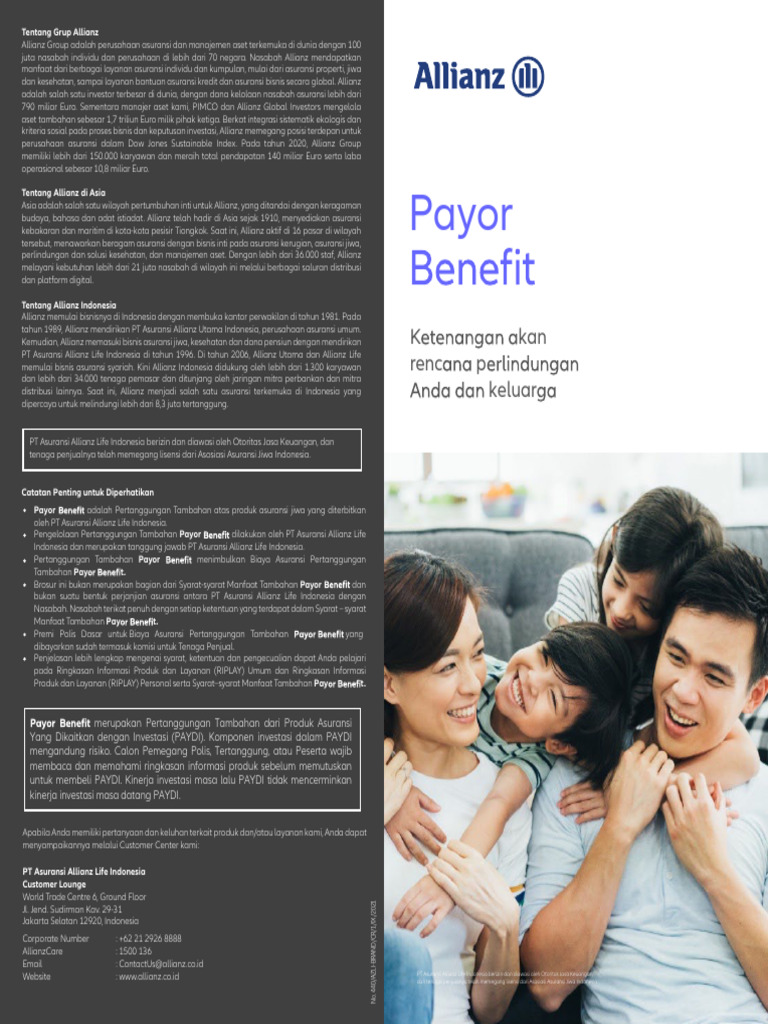 Brosur Payor Benefit v1.3 Rseojk Paydi | PDF