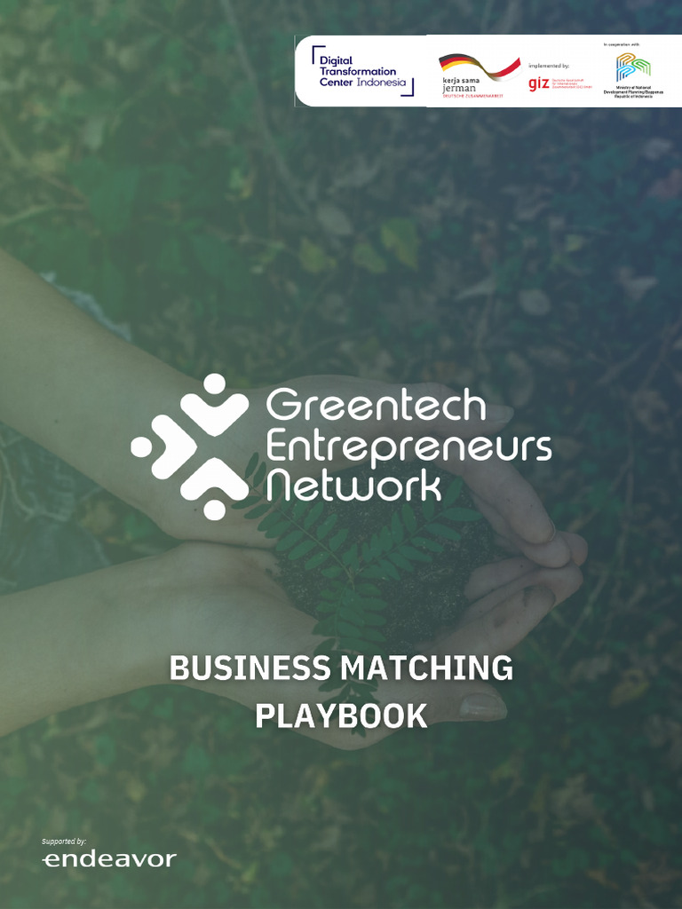 GEN Business Matching Playbook Updated | PDF