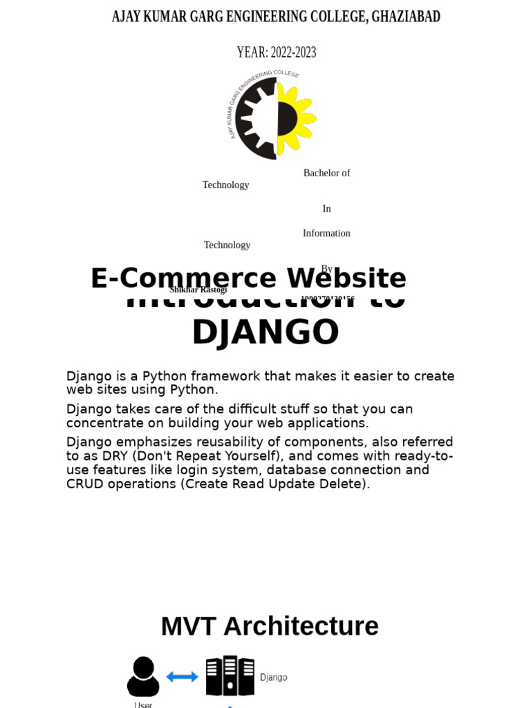 Ecommerce Django | PDF