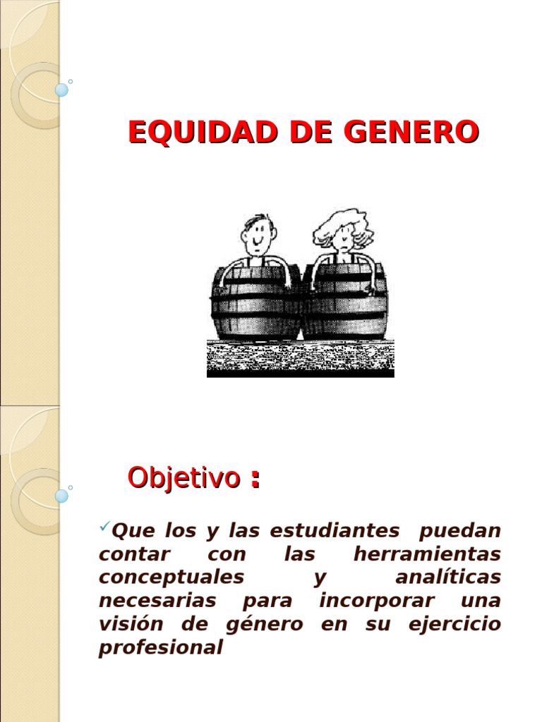 Herramientas para la Equidad de Género | PDF | Ciencias sociales ...