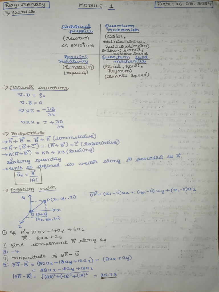 Emt Module 1 Notes Pdf
