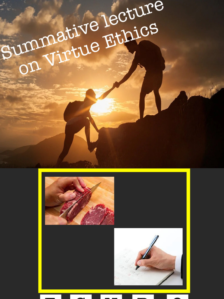 Virtue Ethics Summative Sample Cases Pdf