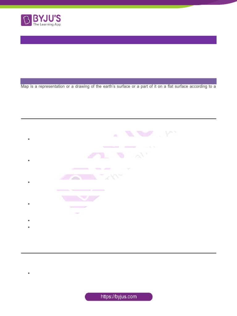 Maps Geography Notes For UPSC | PDF