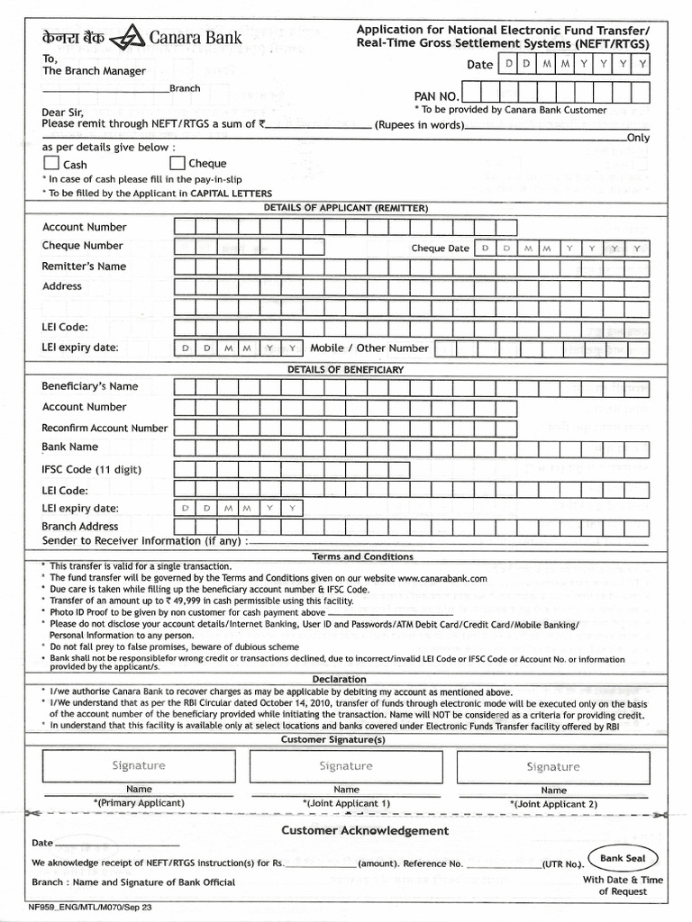 canera-bank-rtgs-neft-form-pdf