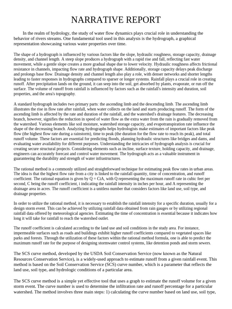 Narrative Report | PDF