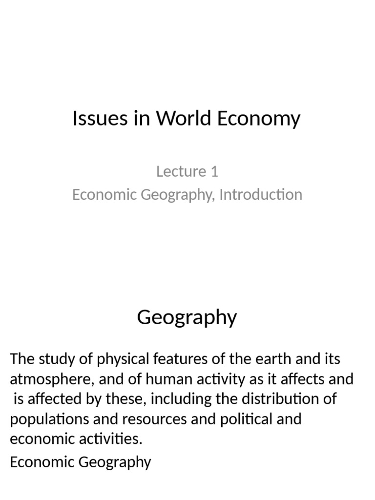 2 - Lecture 1 | PDF