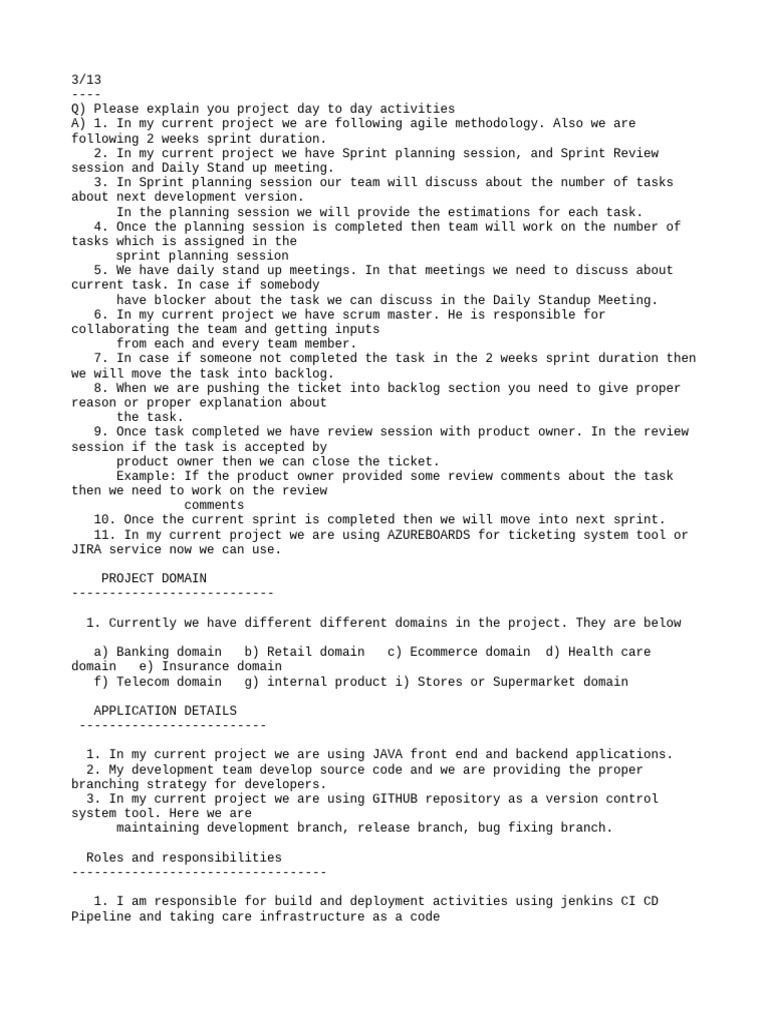 Project-Roles and Responsibilities | PDF