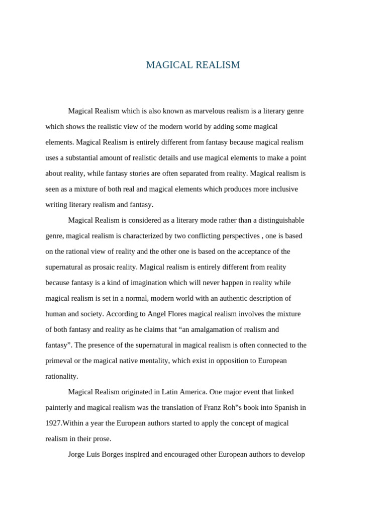 Magical | PDF