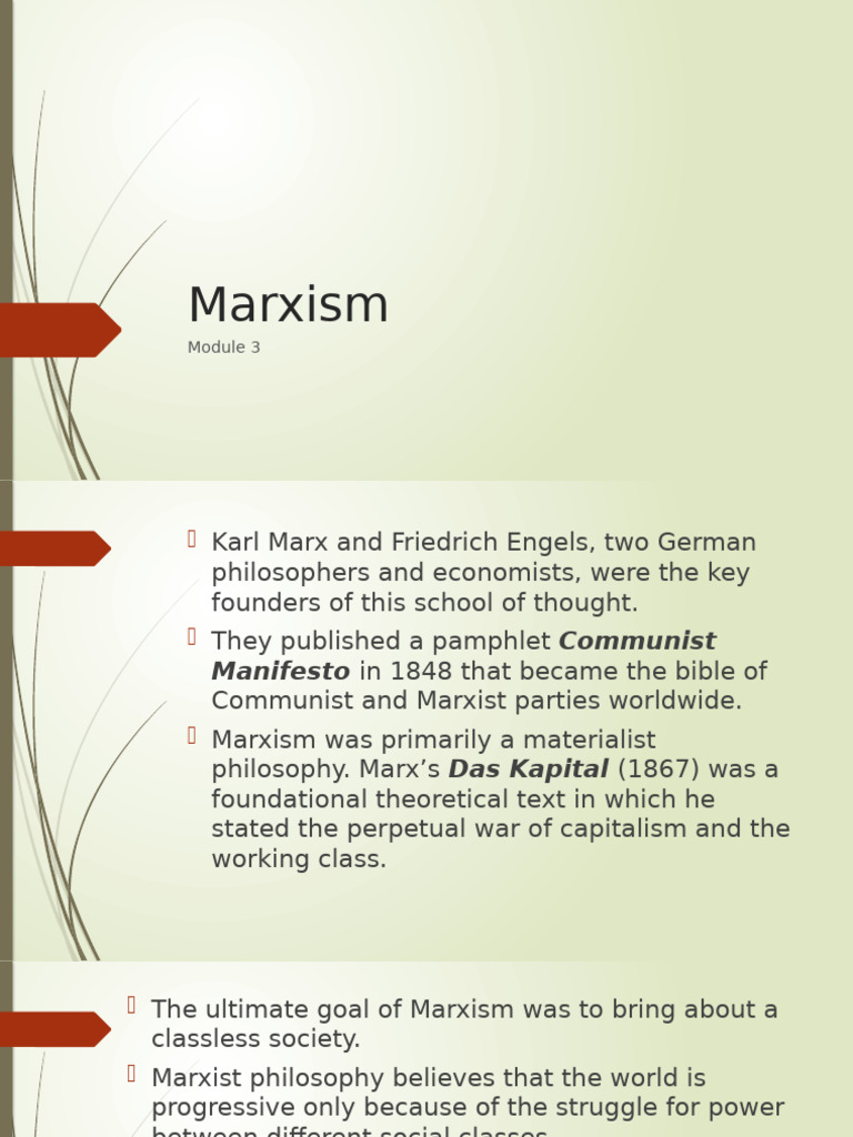 Marxism | PDF