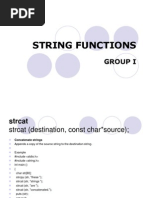 C++ String Fuctions