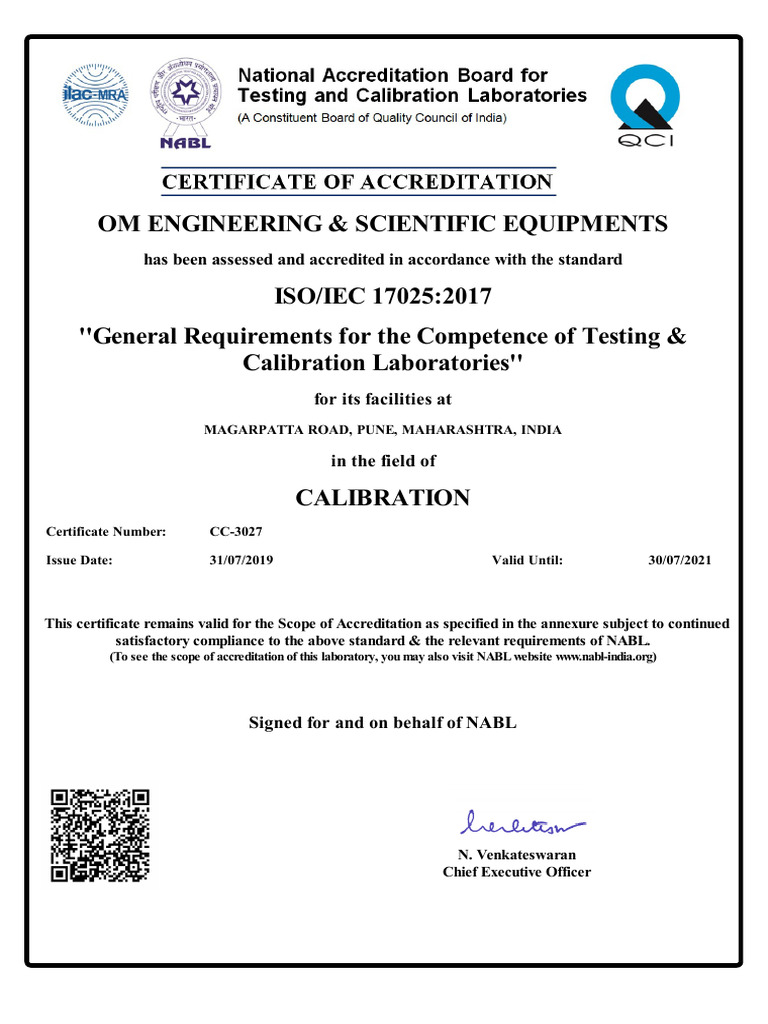 Certificate CC 3027 PDF | PDF