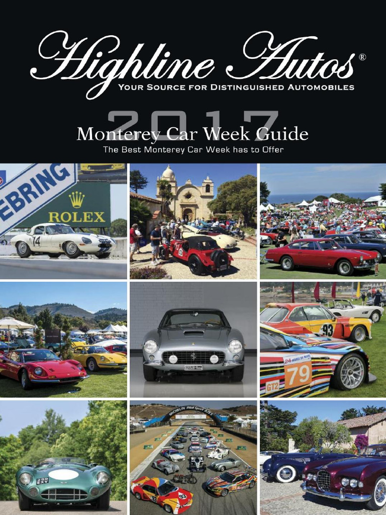 2017 Monterey Car Week Guide | PDF