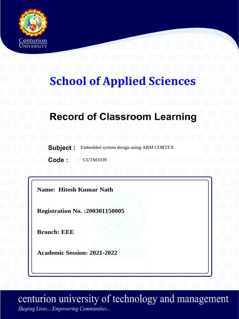 Embedded System Learning 3 | PDF