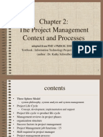 PMBOK Chapter 2 PM Context and Process