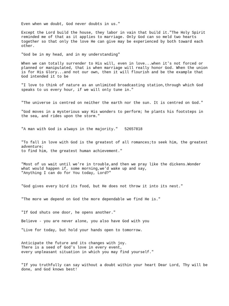 About God | PDF