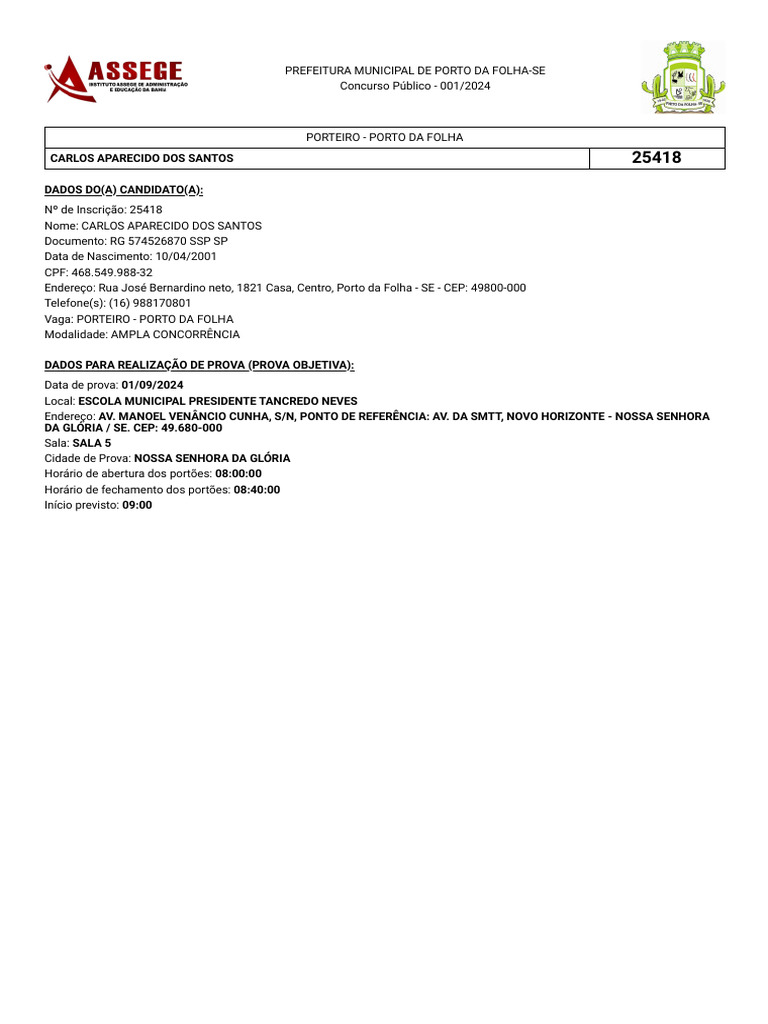 Cart o de convoca o individual cci pdf