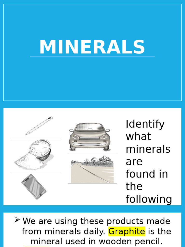 Minerals | PDF