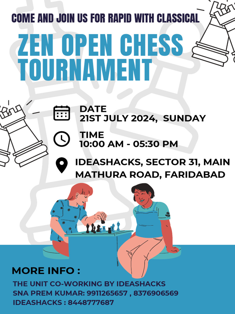 ZEN Open Chess Tournament | PDF
