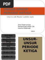 Download  Unsur-Unsur Periode Ketiga by Husnul Khatimah SN76444645 doc pdf