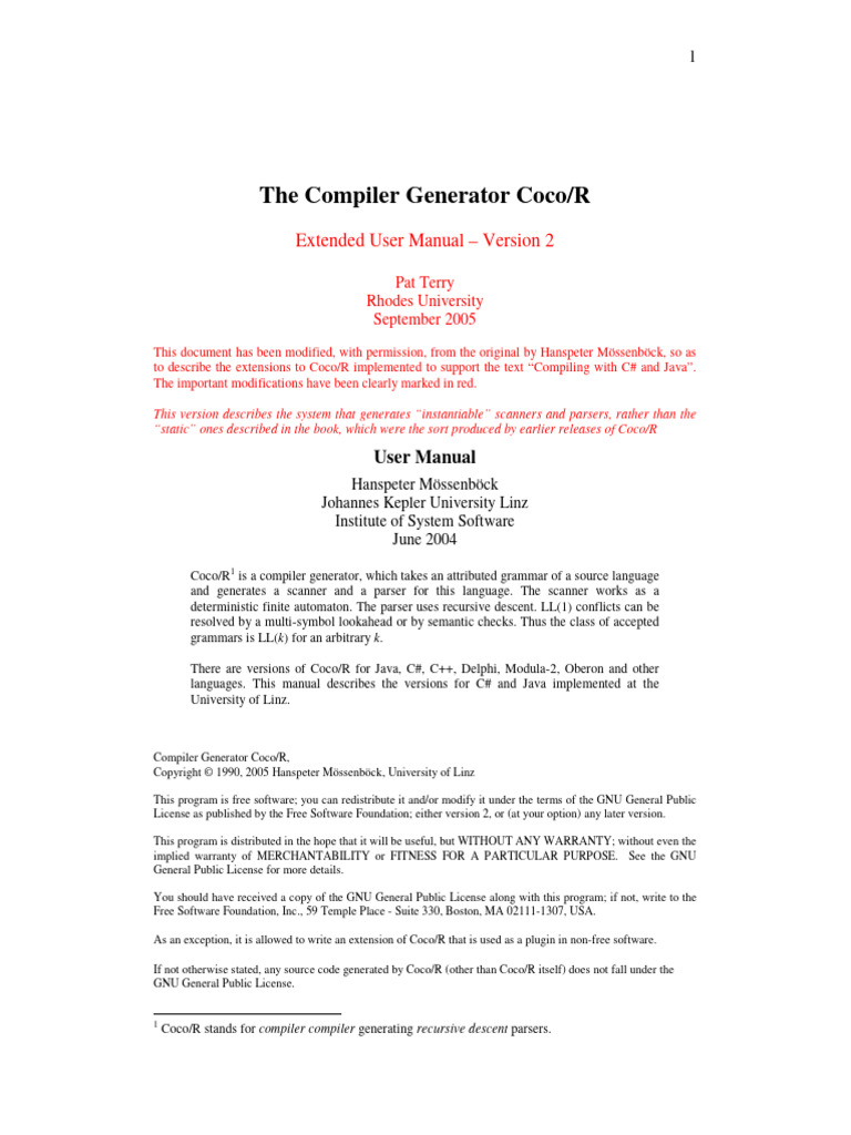 Coco Manual | PDF