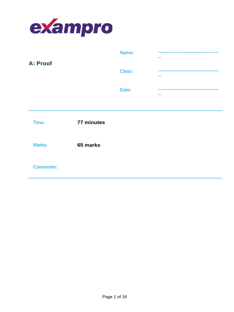 A - Proof | PDF