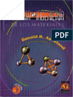 Ciencia e Ingenieria de Los Materiales