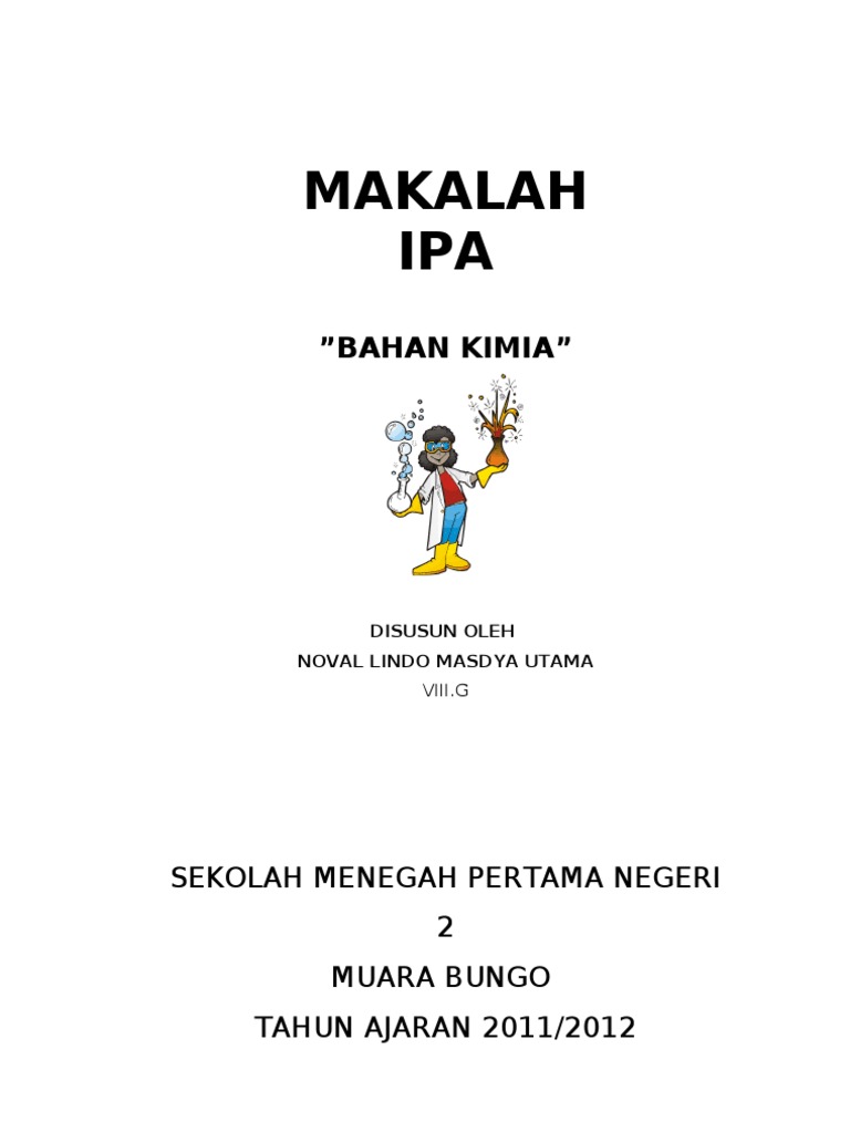 Makalah Ipa Kelas 7 Contoh Makalah