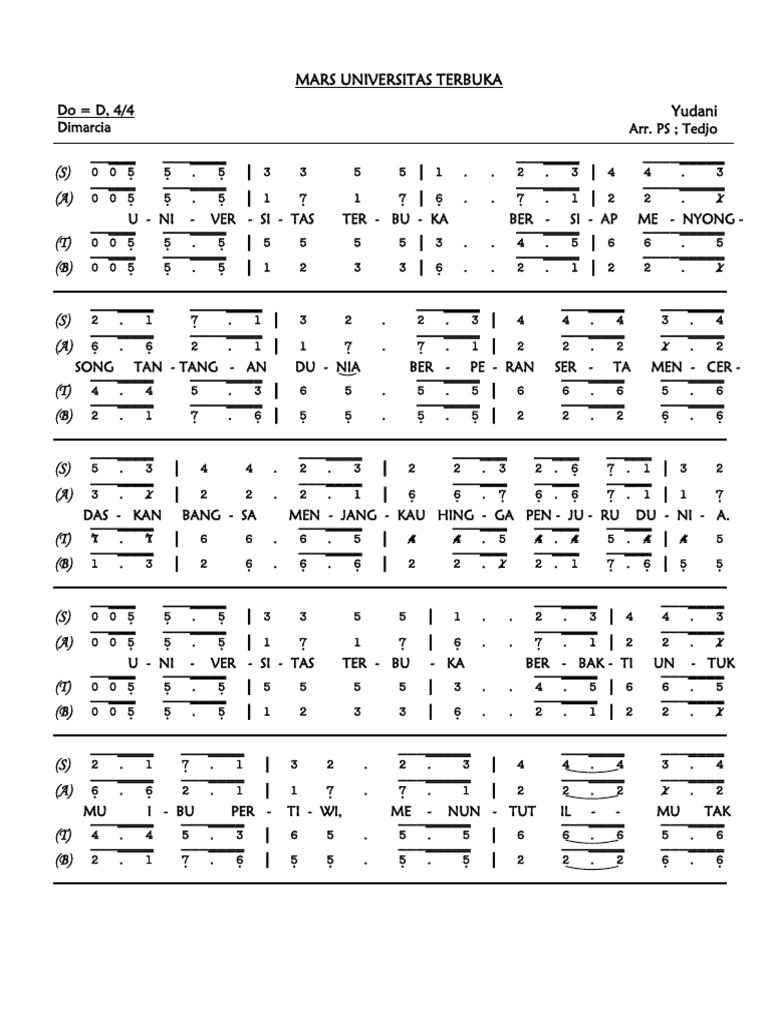 Mars Universitas Terbuka Pdf