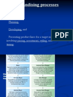 Merchandising Processes