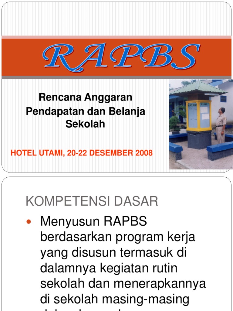 Penyusunan RAPBS Sekolah 2005/2006 | PDF