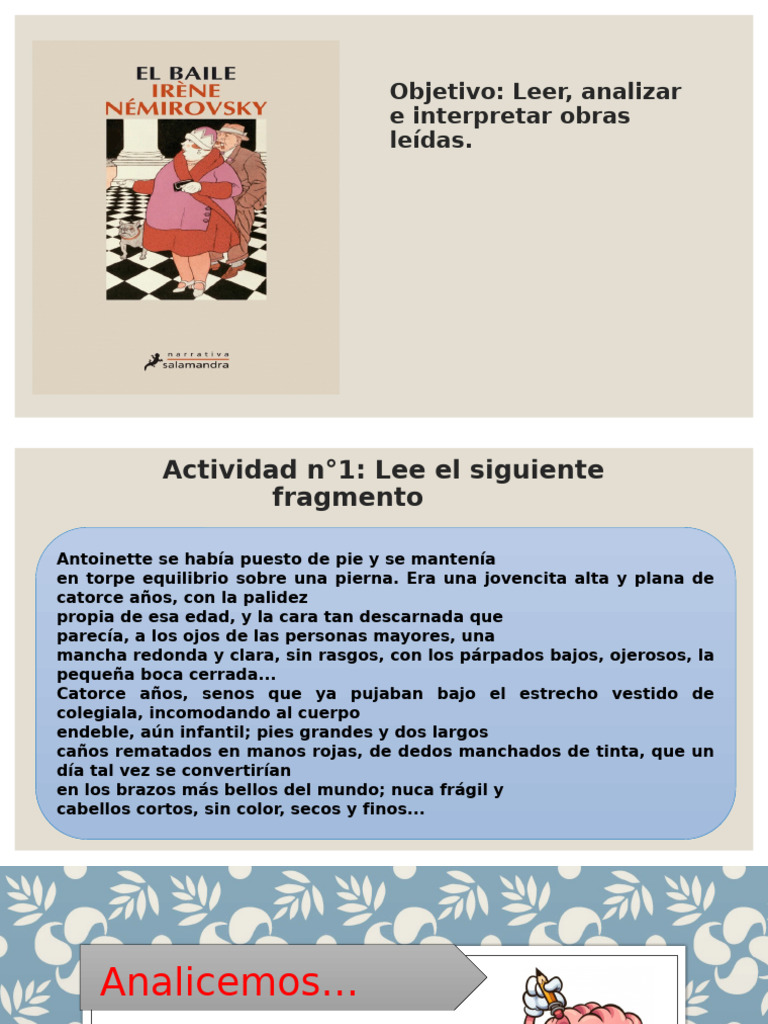 El Baile Irene Nemirovsky | PDF | Gabriel García Márquez | Autor