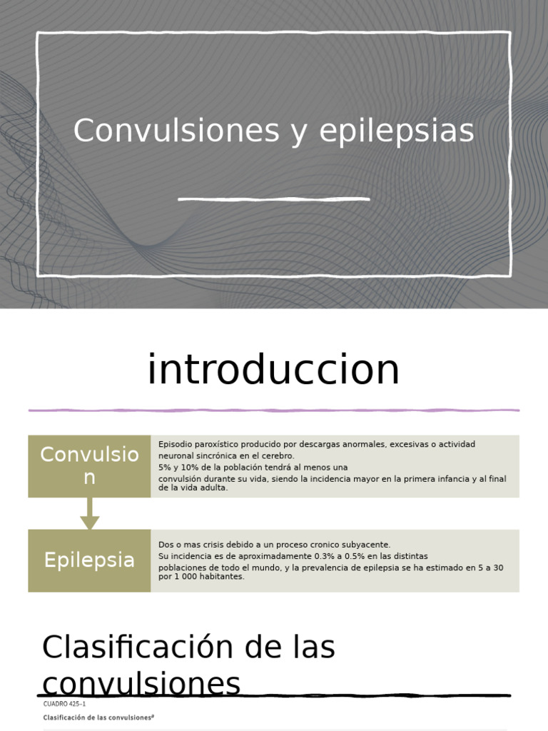 Convulsiones | PDF | Epilepsia | Enfermedades y trastornos humanos